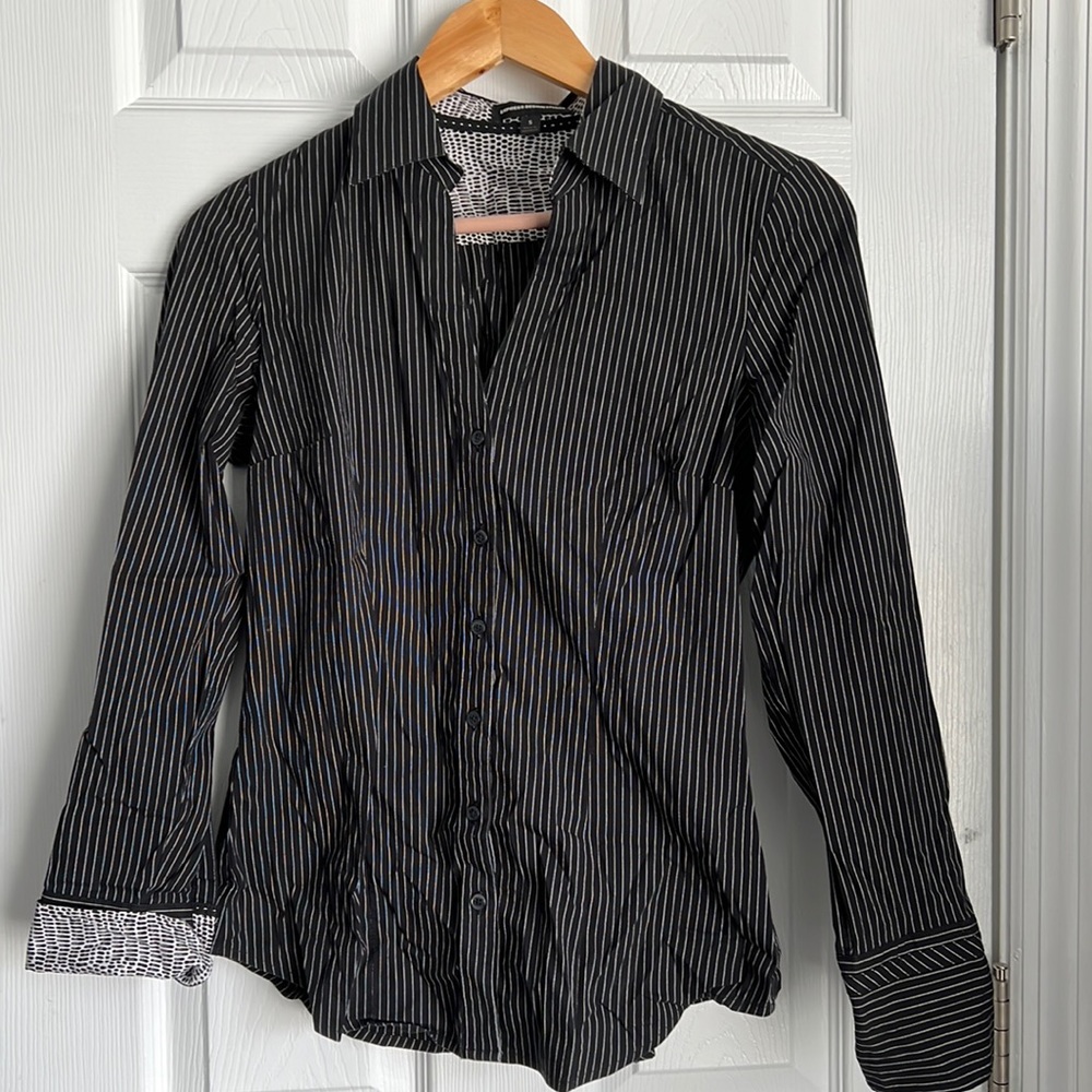 2 pattern button-down